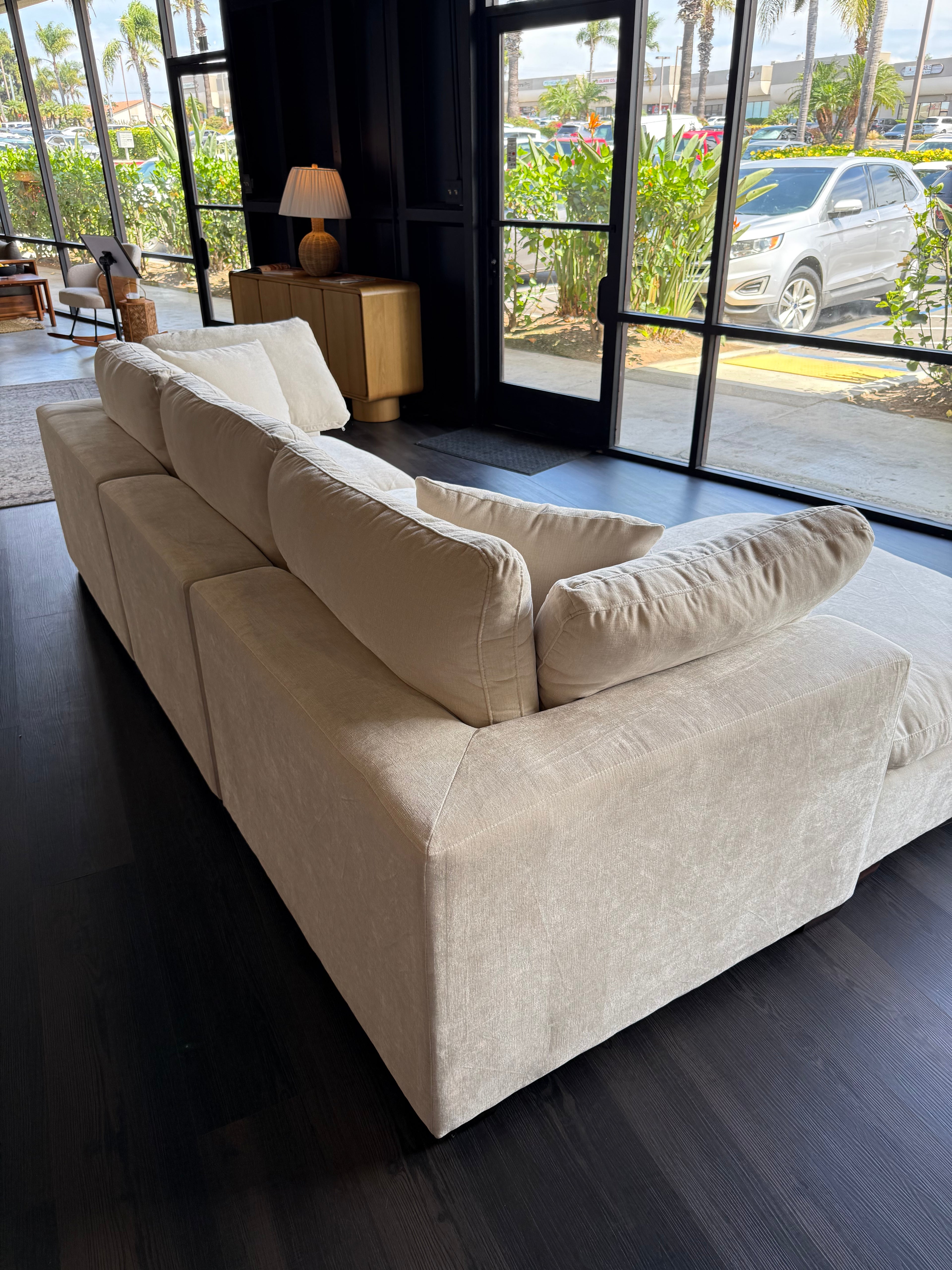 Cloud Lux 4-Piece Upholstered Modular Sectional Sofa