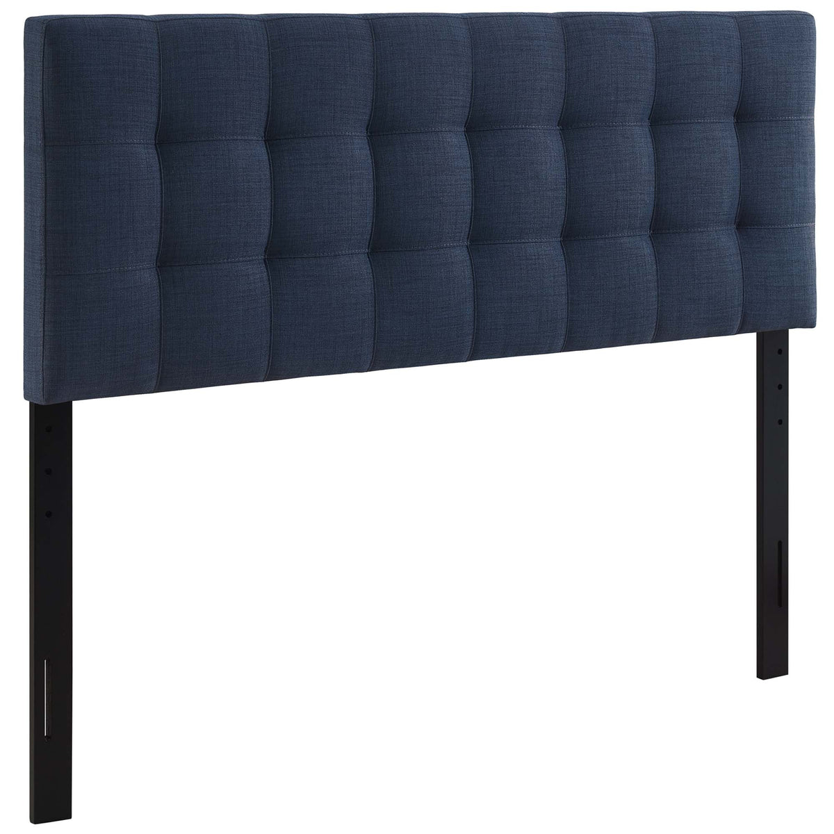 Lily Upholstered Fabric King Headboard - Navy