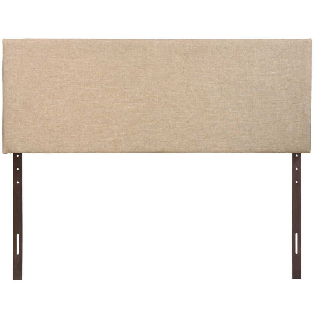 Region Upholstered Queen Headboard - Cafe