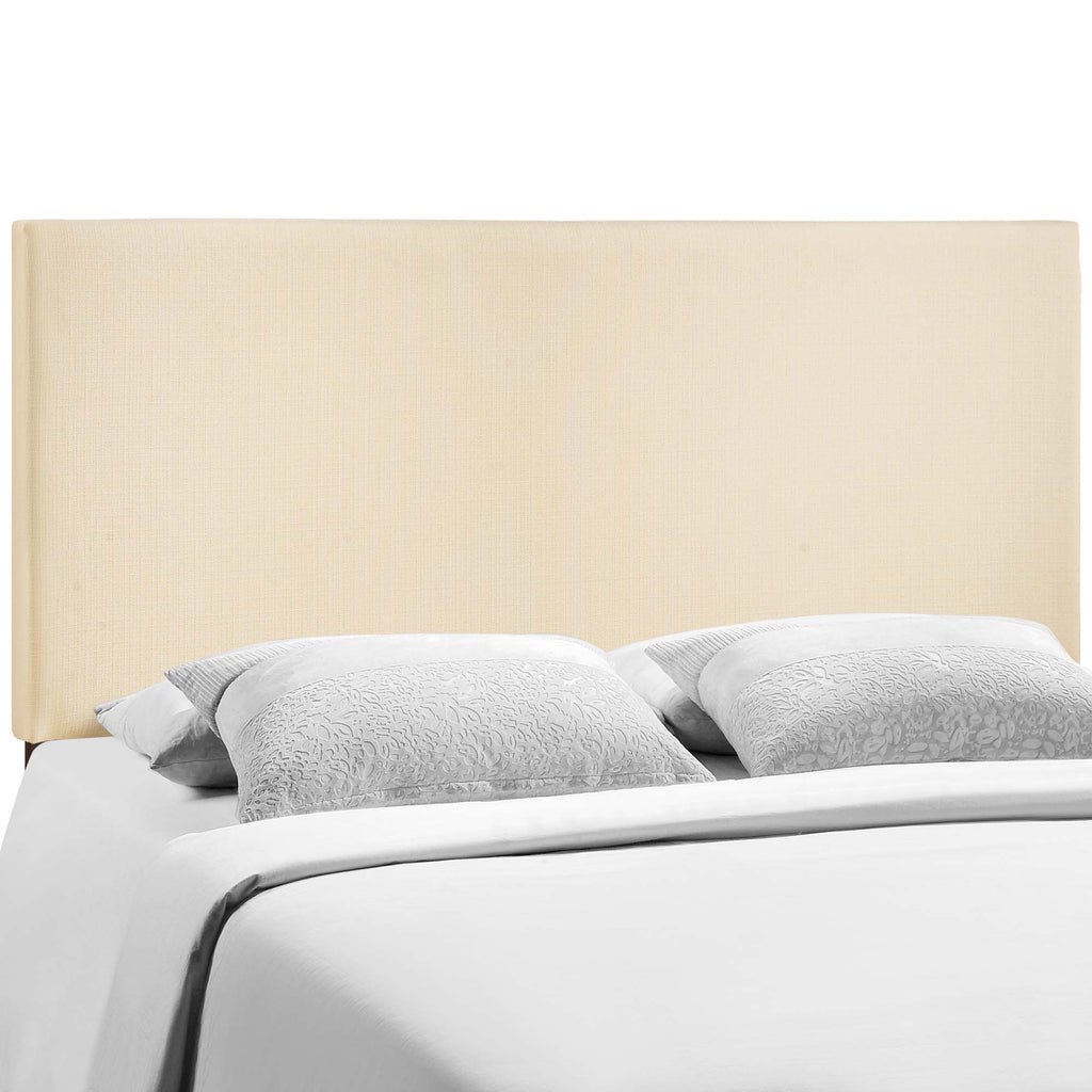 Region Upholstered Queen Headboard - Ivory