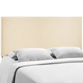 Region Upholstered Queen Headboard - Ivory