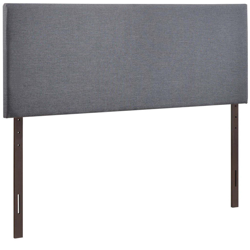 Region Upholstered Queen Headboard - Smoke
