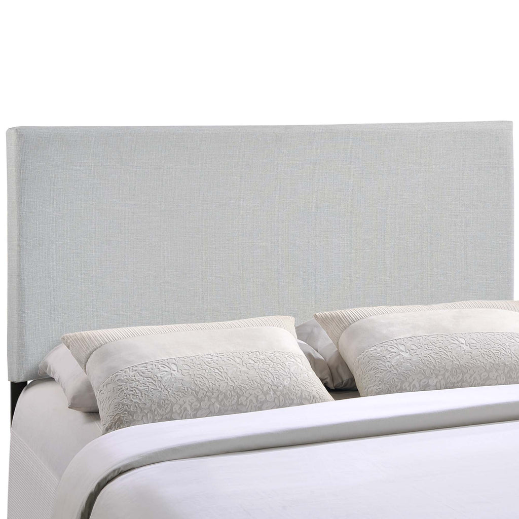 Region Upholstered Fabric Full Headboard - Sky Gray