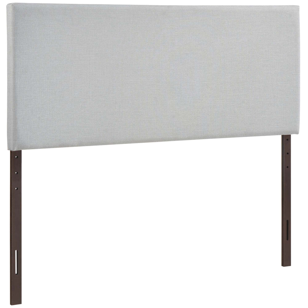 Region Upholstered Fabric Full Headboard - Sky Gray