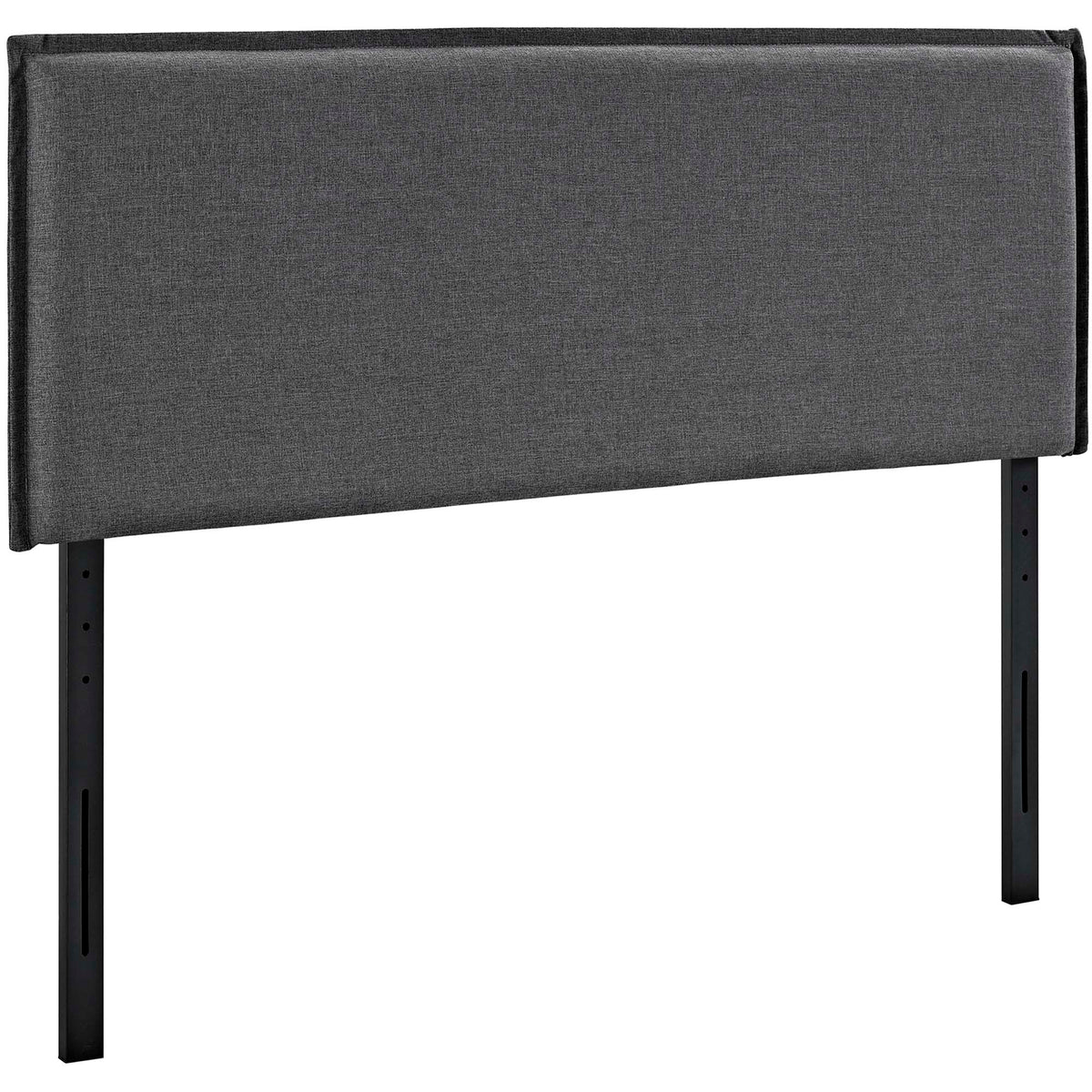 Camille Upholstered Fabric Full Headboard - Gray