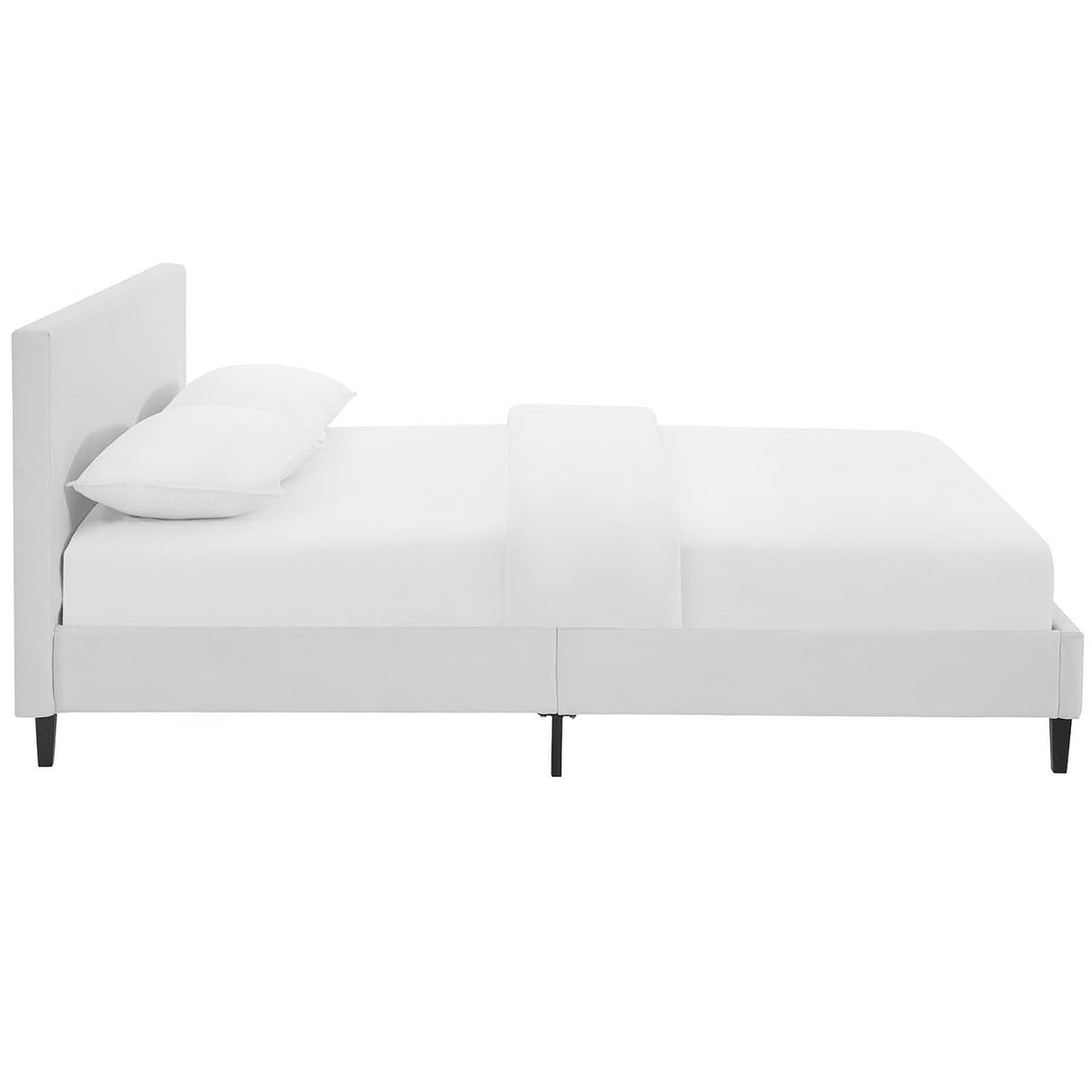 Anya Full Bed - White