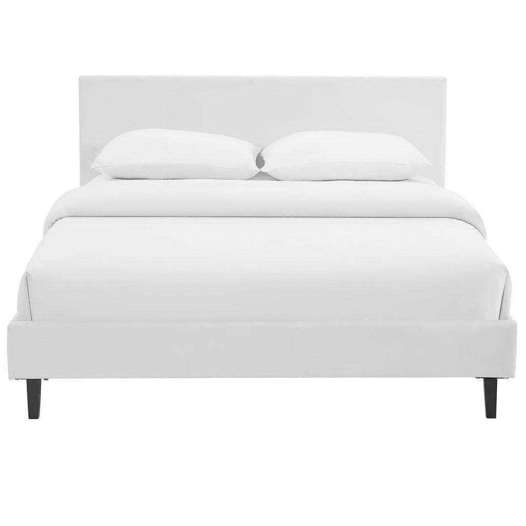 Anya Full Bed - White