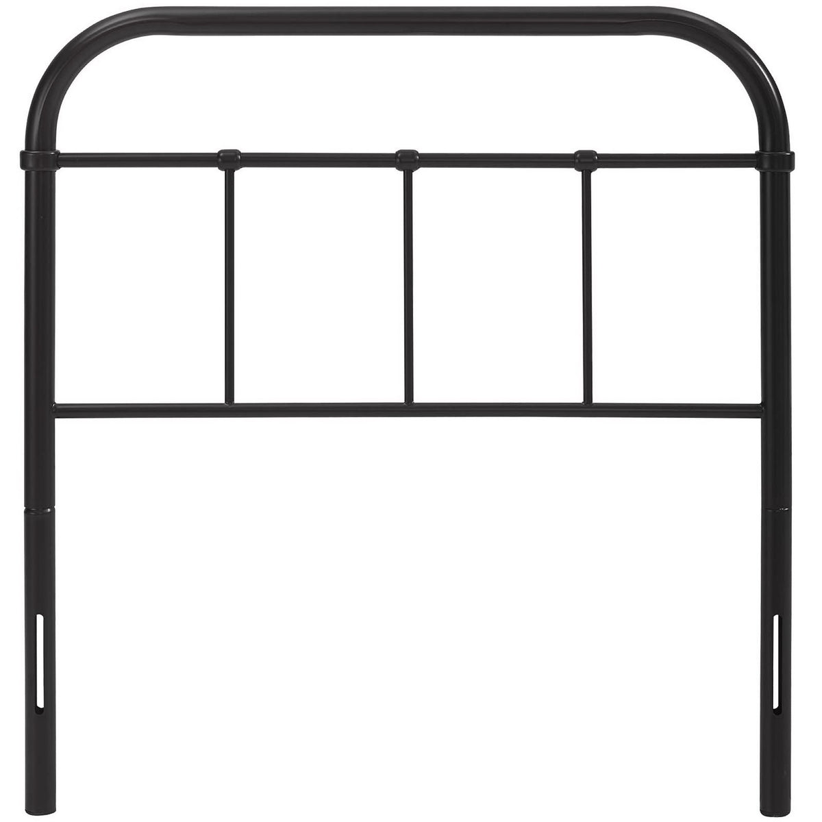 Serena Twin Steel Headboard - Brown