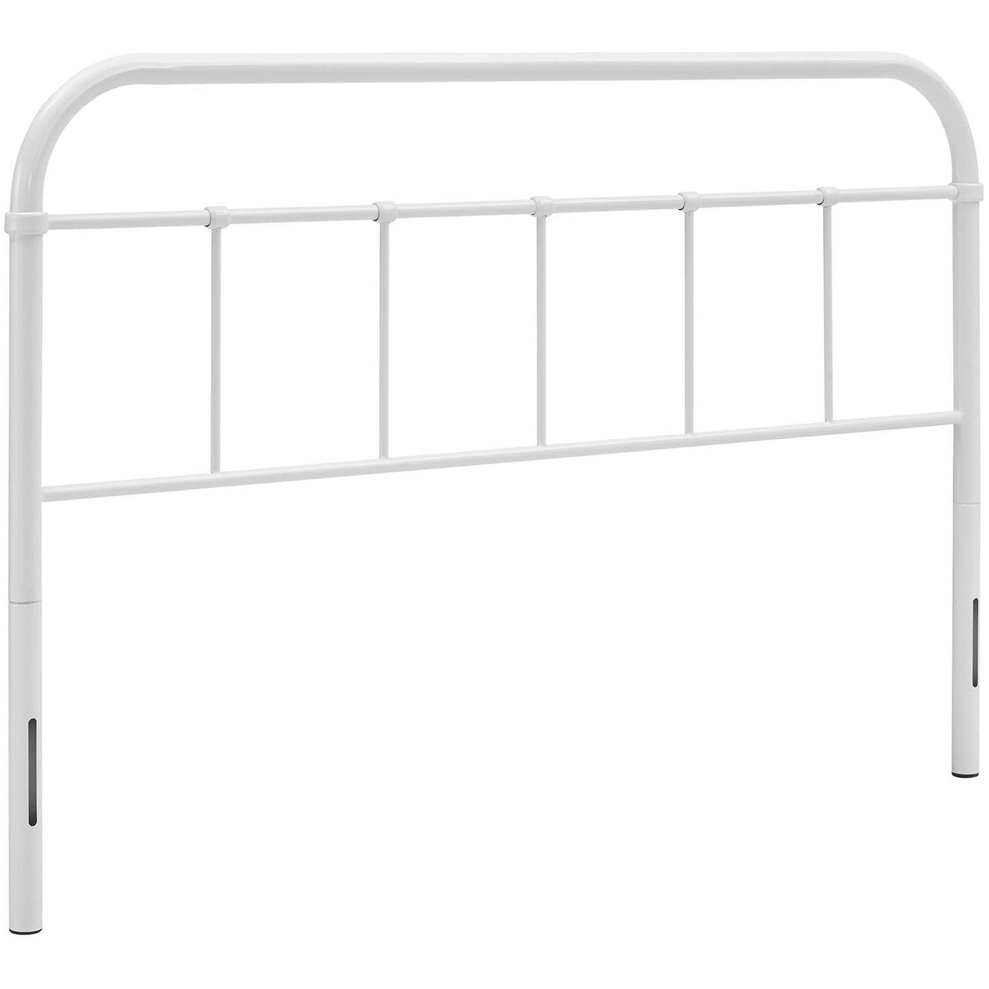 Serena Full Steel Headboard - White
