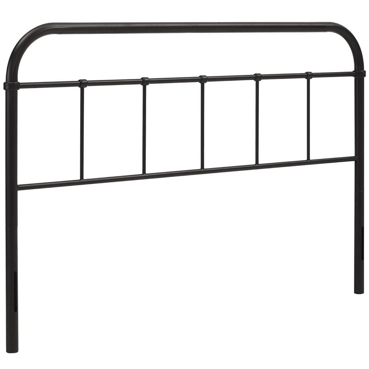 Serena King Steel Headboard - Brown