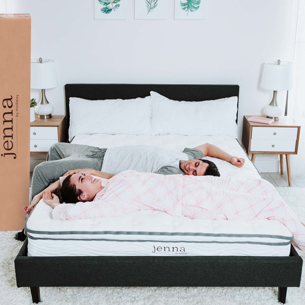 Jenna 10" Innerspring and Foam Full Mattress