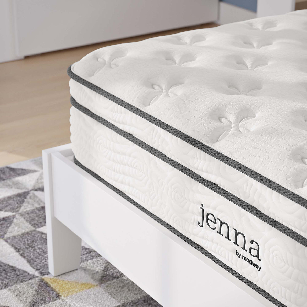 Jenna 10" Innerspring and Foam Full Mattress
