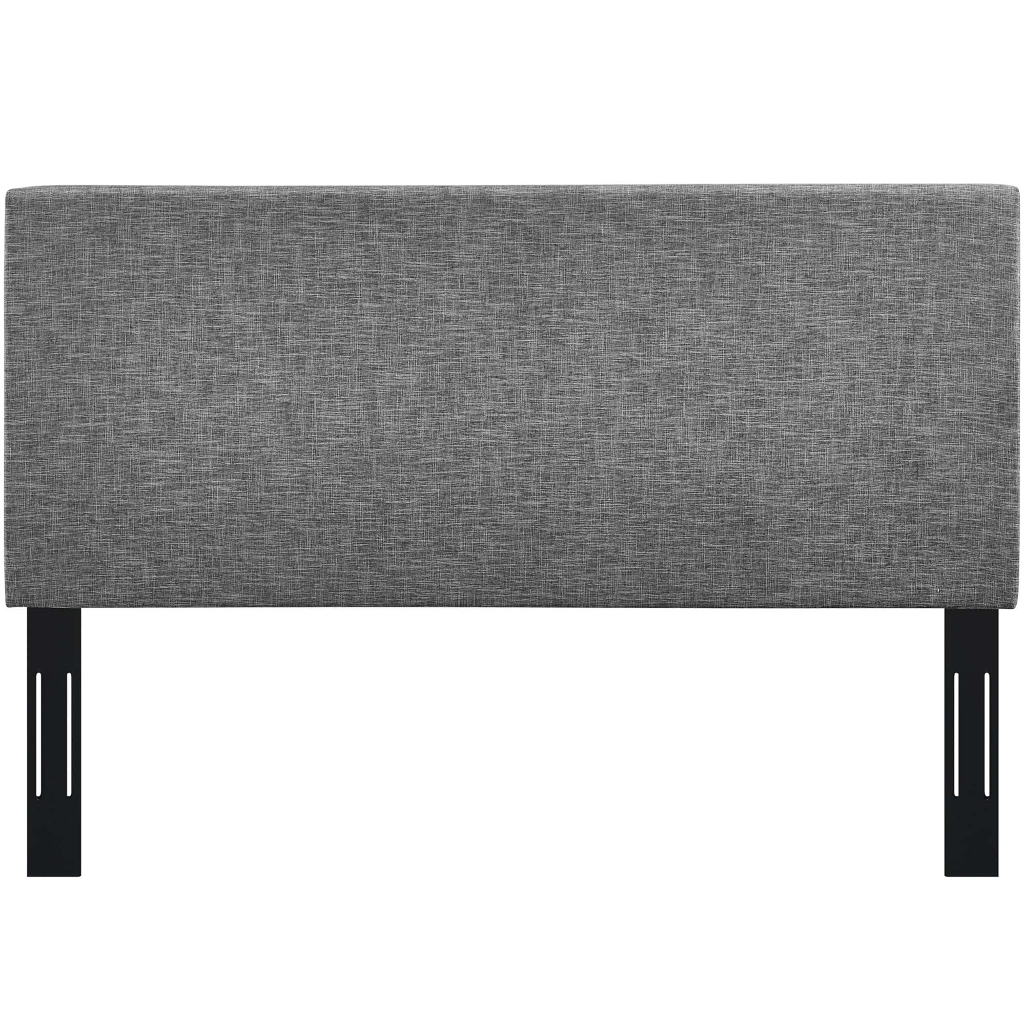 Taylor Upholstered Linen Fabric Full / Queen Headboard - Light Gray