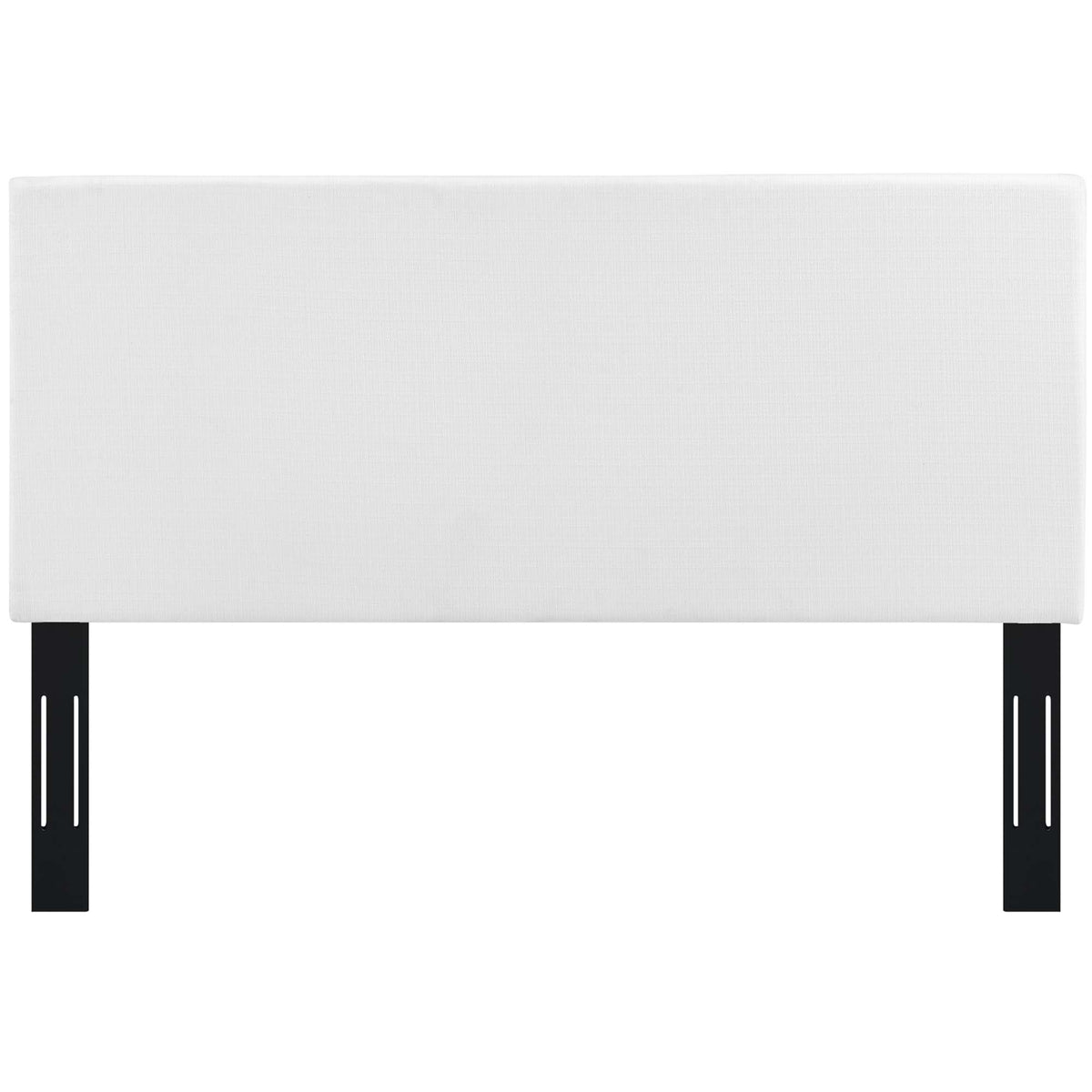 Taylor Upholstered Linen Fabric King and California King Headboard - White