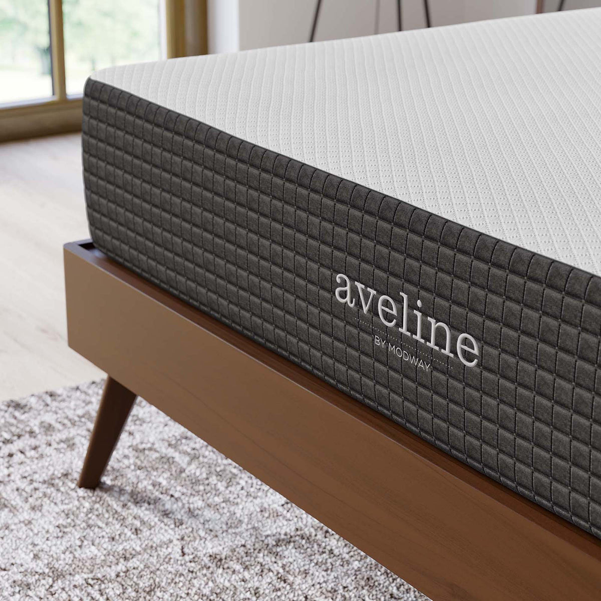Aveline 10" California King Mattress - White
