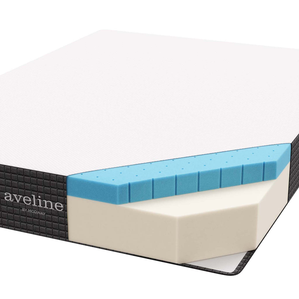 Aveline 10" California King Mattress - White