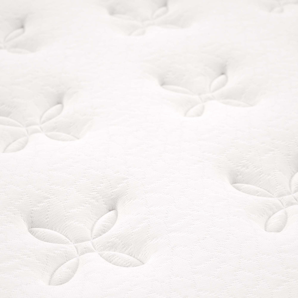 Jenna 10" Innerspring and Foam California King Mattress - White
