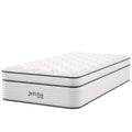 Jenna 14" Innerspring and Foam Twin Mattress - White