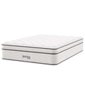 Jenna 14" Innerspring and Foam Full Mattress - White