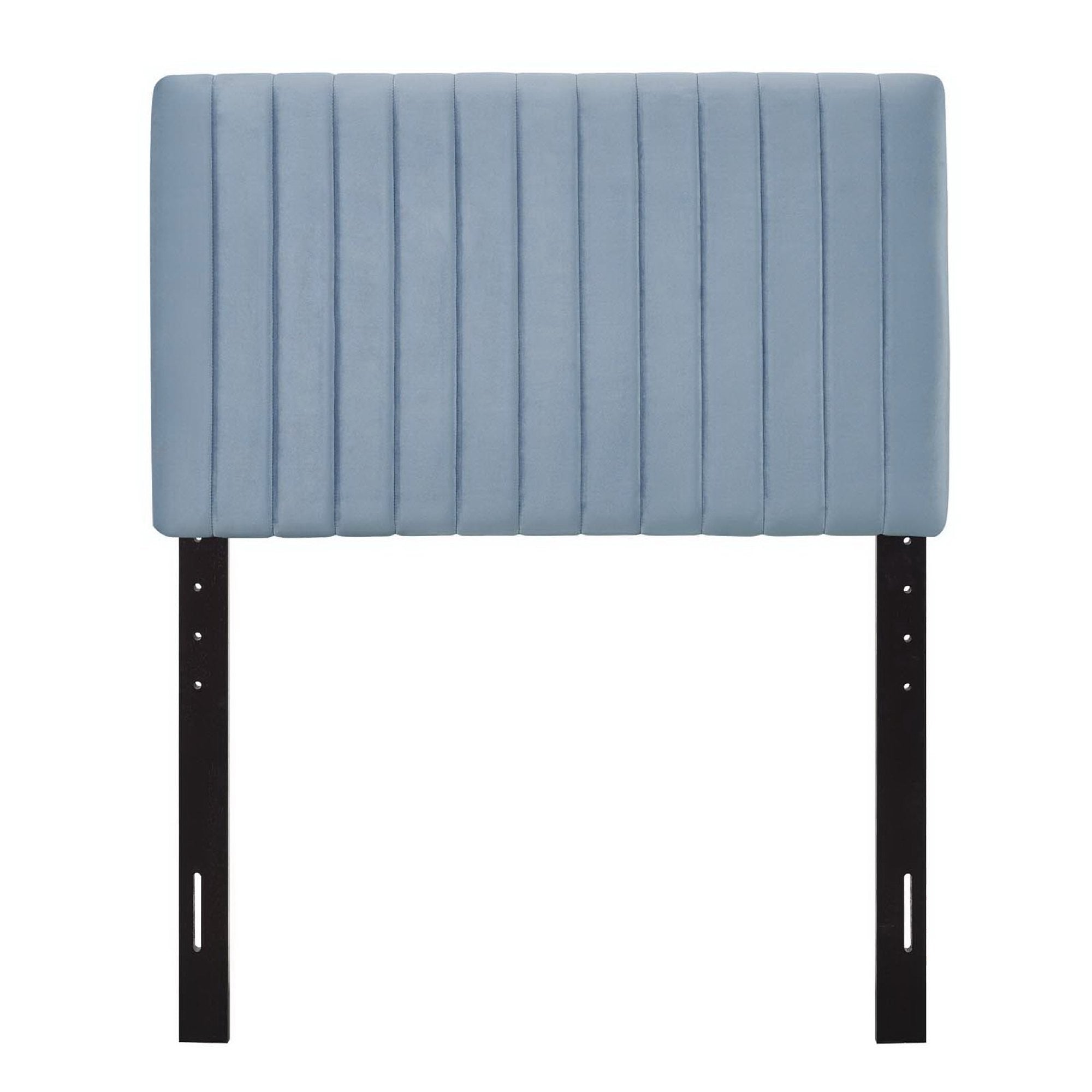 Keira Performance Velvet Twin Headboard - Light Blue