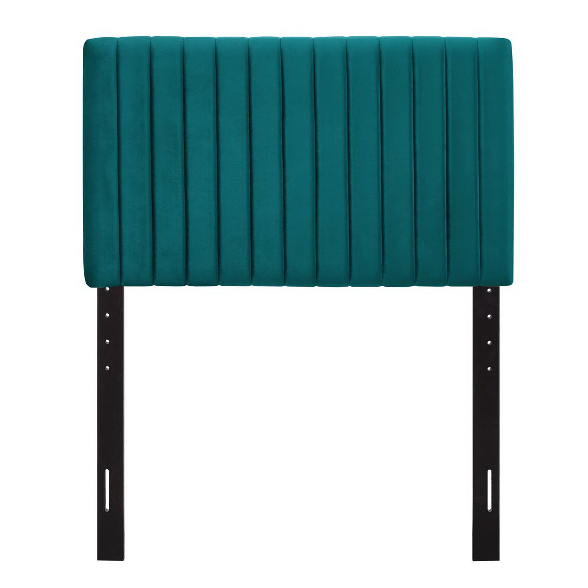 Keira Performance Velvet Twin Headboard - Teal