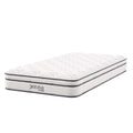 Jenna 8" Innerspring and Foam Twin Mattress - White