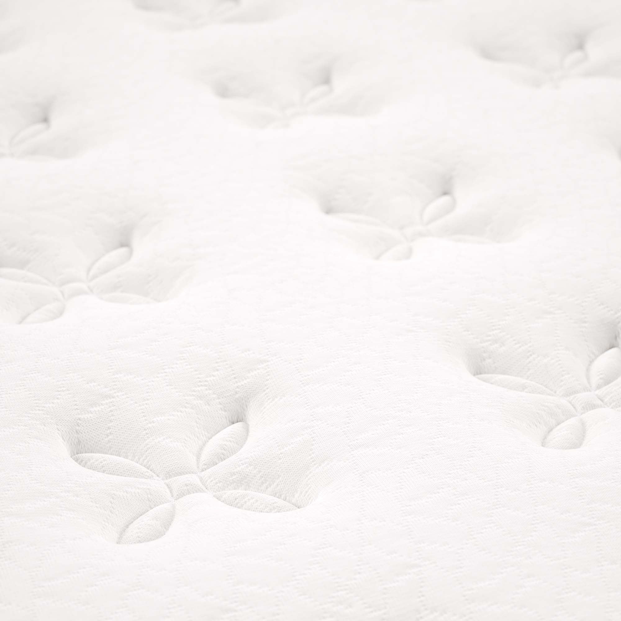 Jenna 8" Innerspring and Foam Twin Mattress - White