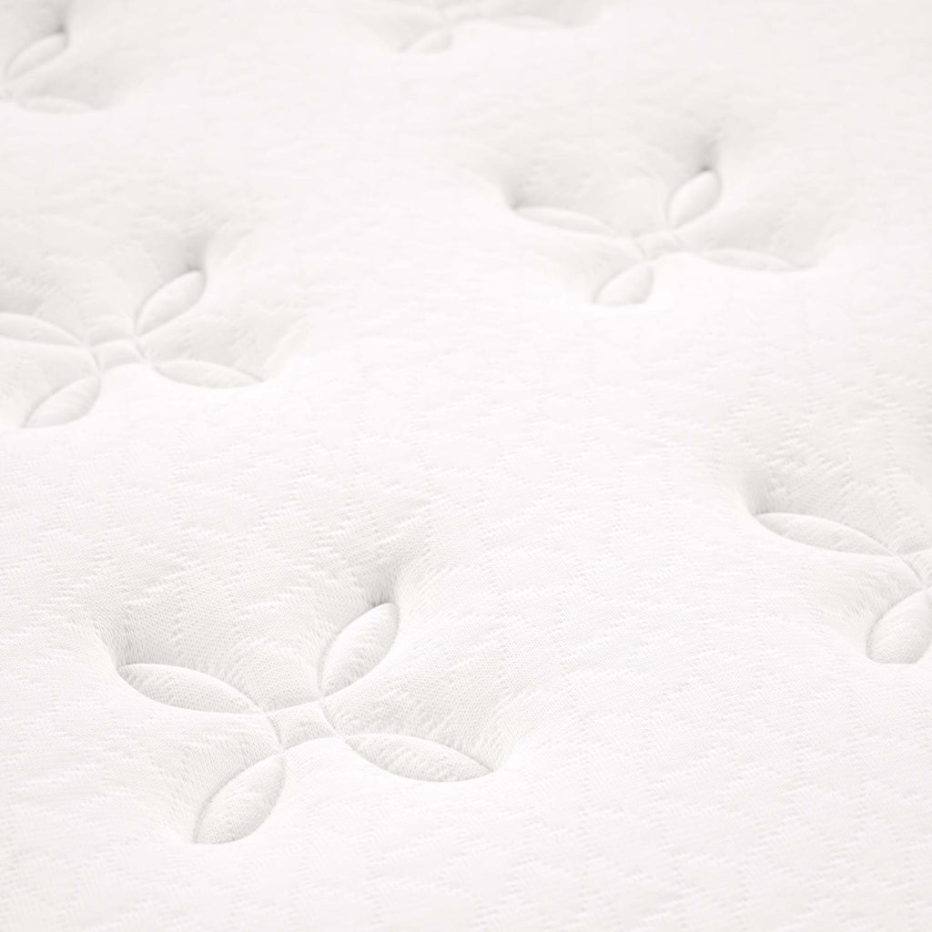 Jenna 8" Innerspring and Foam Full Mattress - White