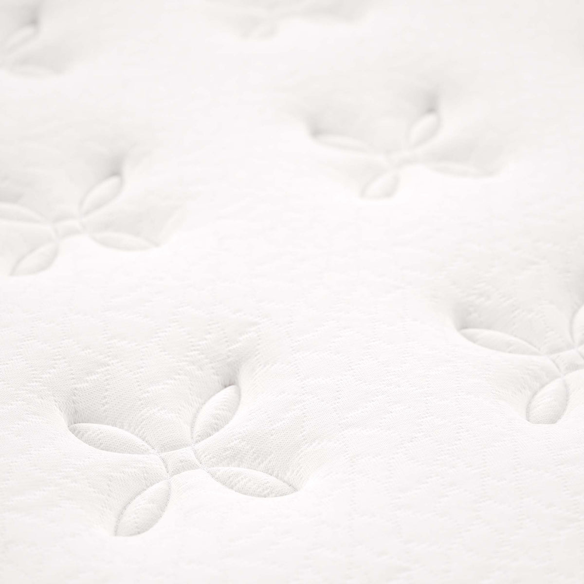 Jenna 8" Innerspring and Foam King Mattress - White
