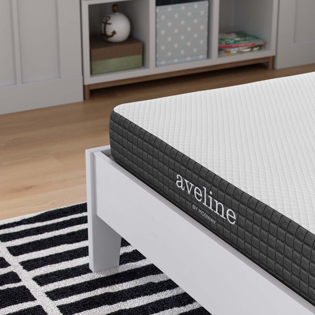 Aveline 6" Narrow Twin Mattress - White