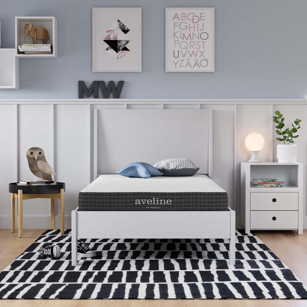 Aveline 6" Narrow Twin Mattress - White