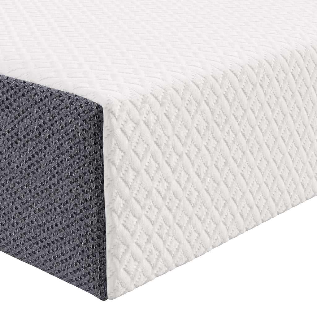 Mila 6" Narrow Twin Mattress - White