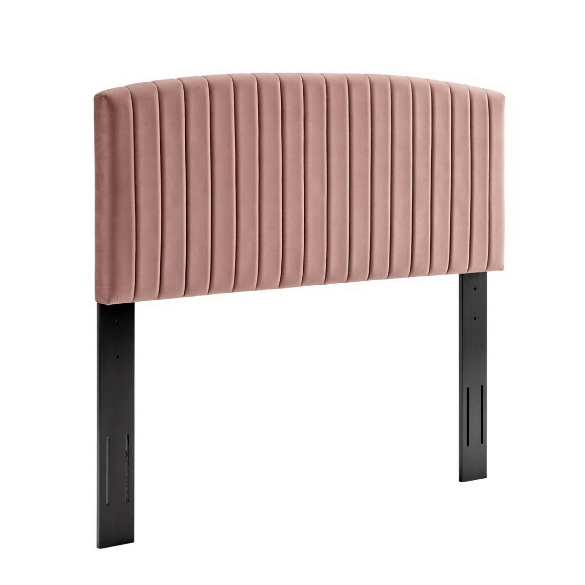 Rebecca Performance Velvet Full / Queen Headboard - Dusty Rose