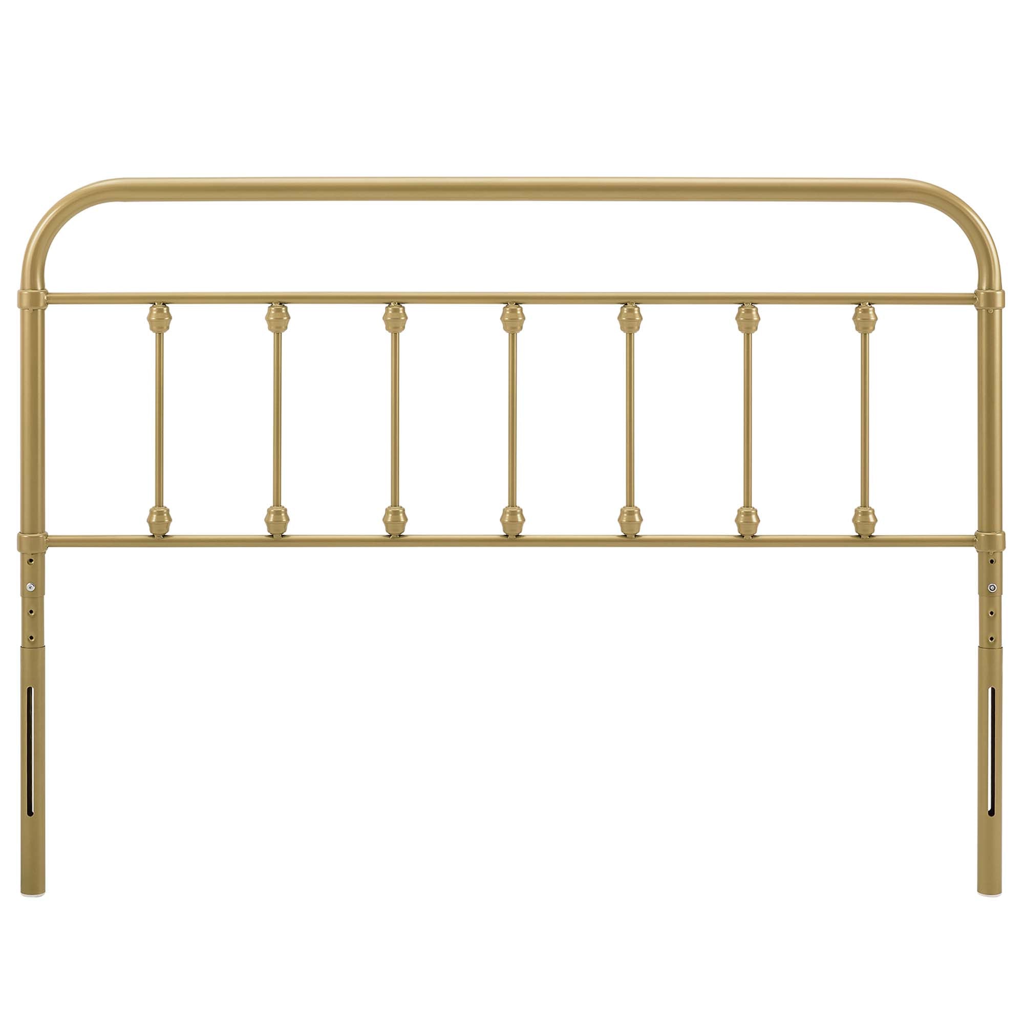 Sage Metal Full Headboard - Gold