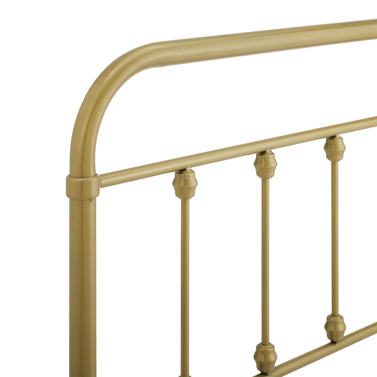 Sage Metal Full Headboard - Gold