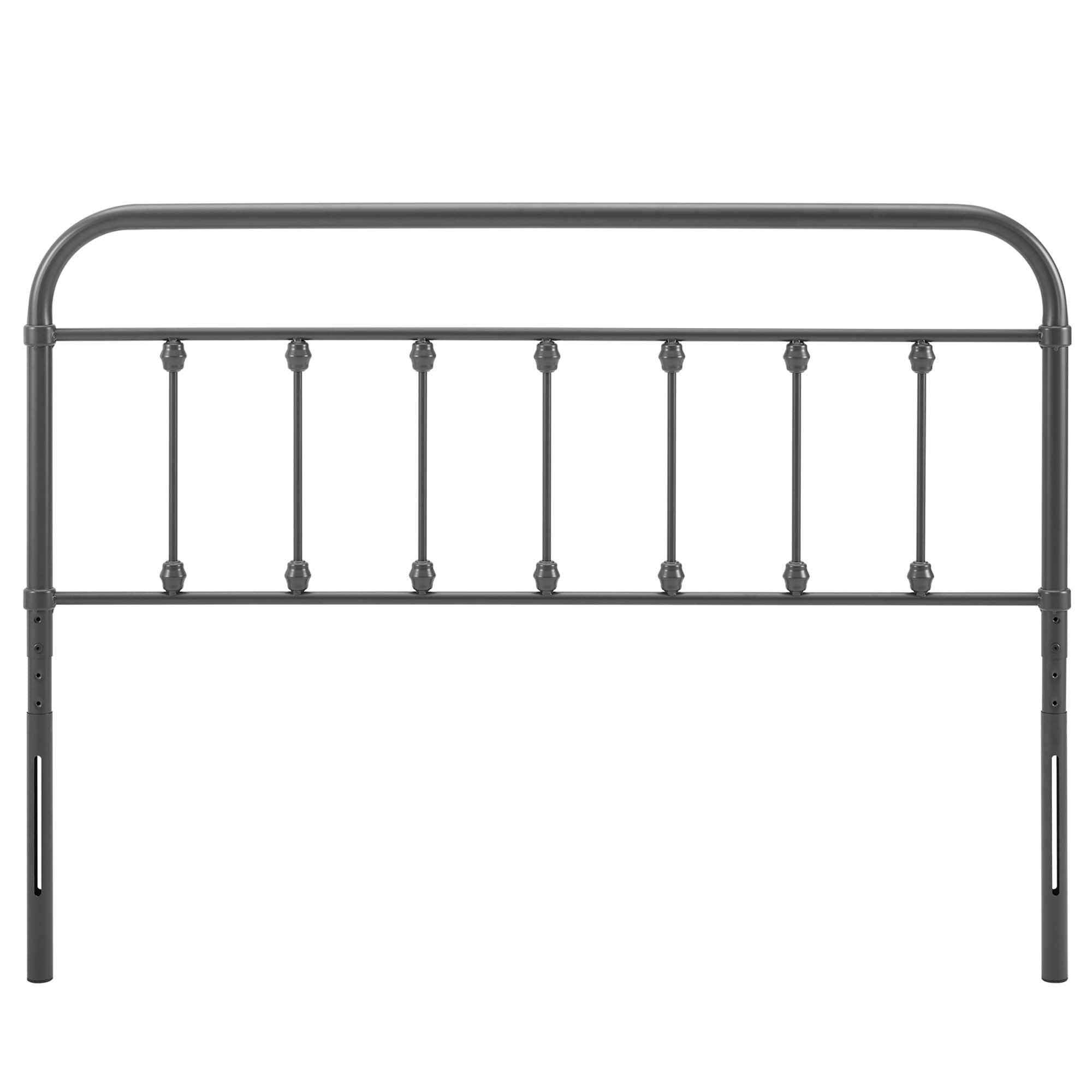 Sage Metal King Headboard - Gray