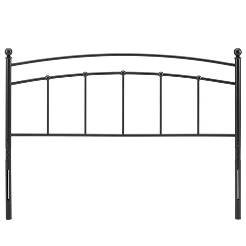 Abigail Metal Full Headboard - Black