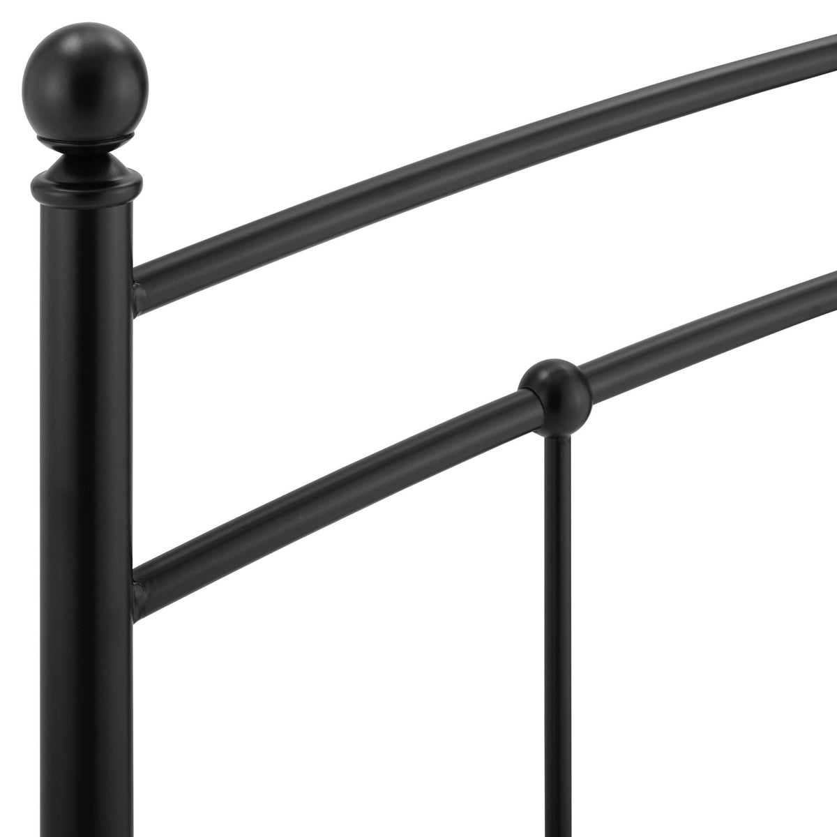 Abigail Metal Full Headboard - Black