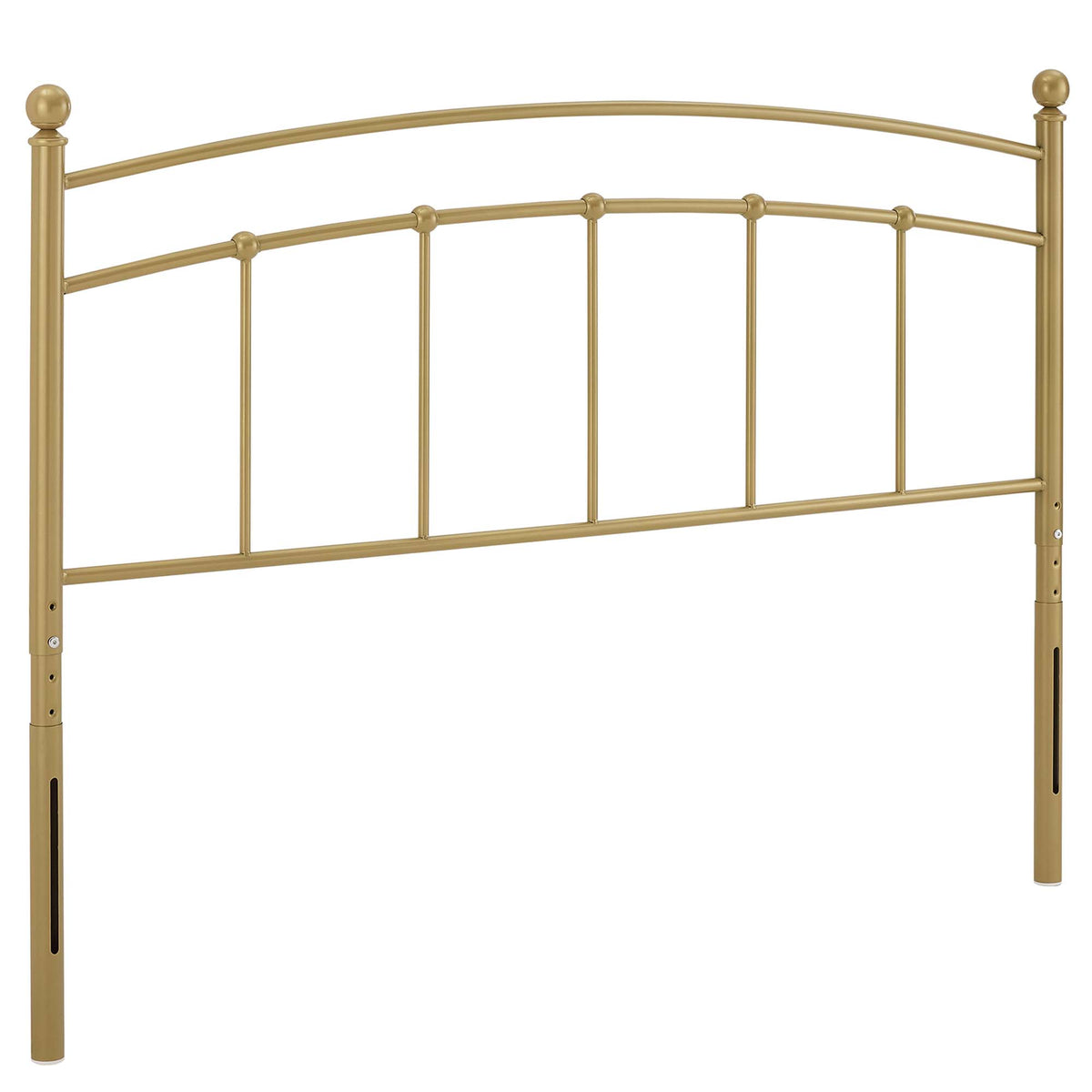 Abigail Metal Full Headboard - Gold