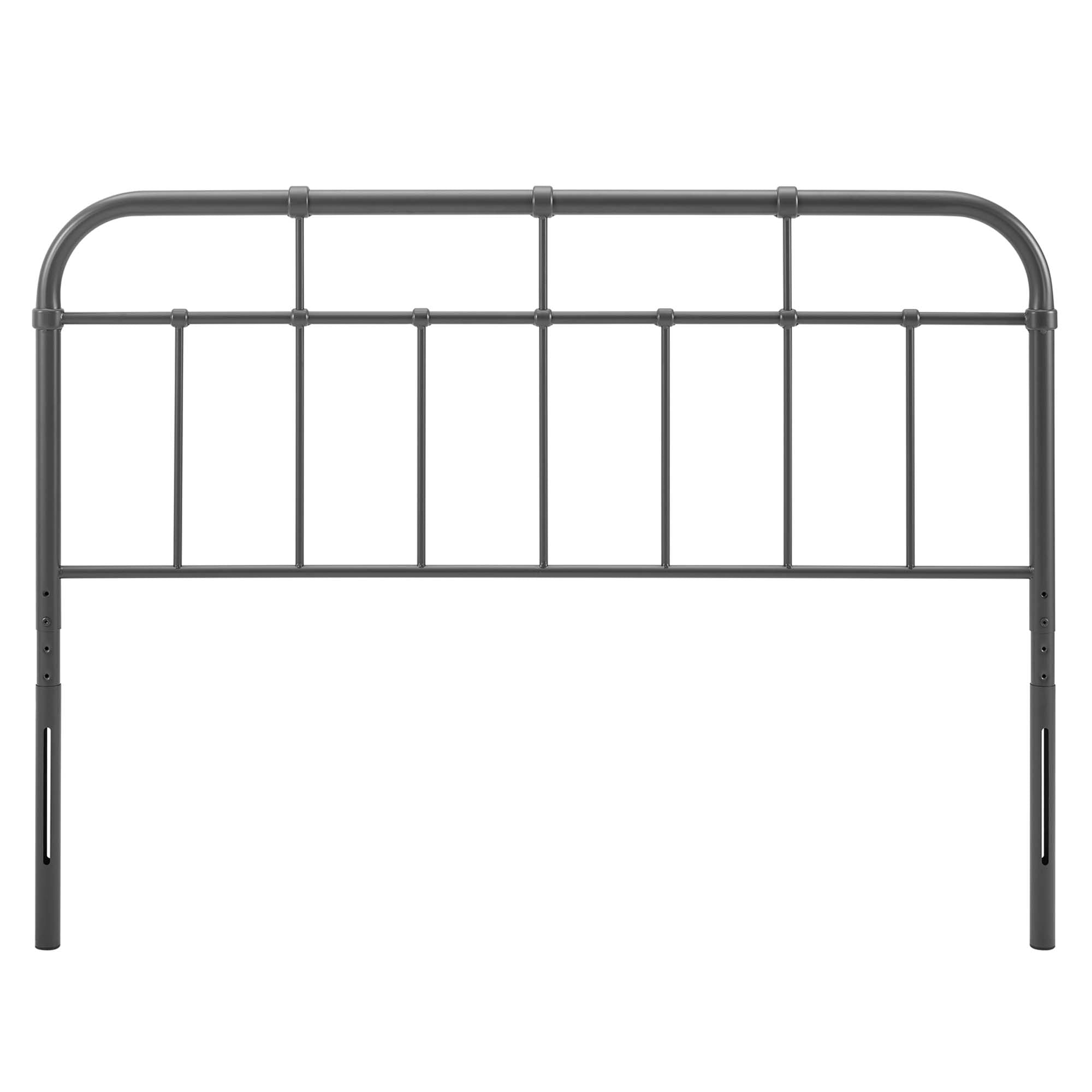 Alessia Metal Twin Headboard - Gray