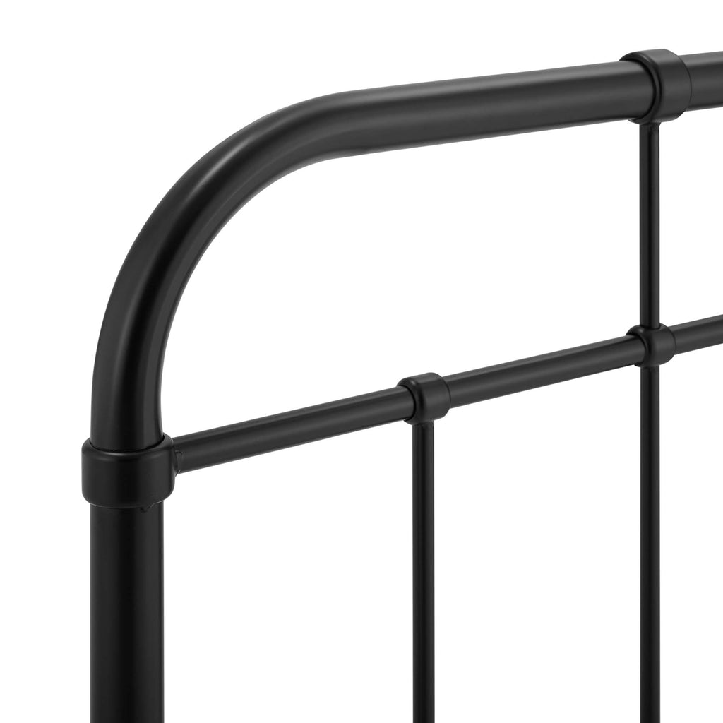Alessia Metal Full Headboard - Black