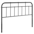 Alessia Metal Full Headboard - Gray
