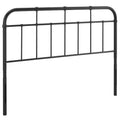 Alessia Metal King Headboard - Black