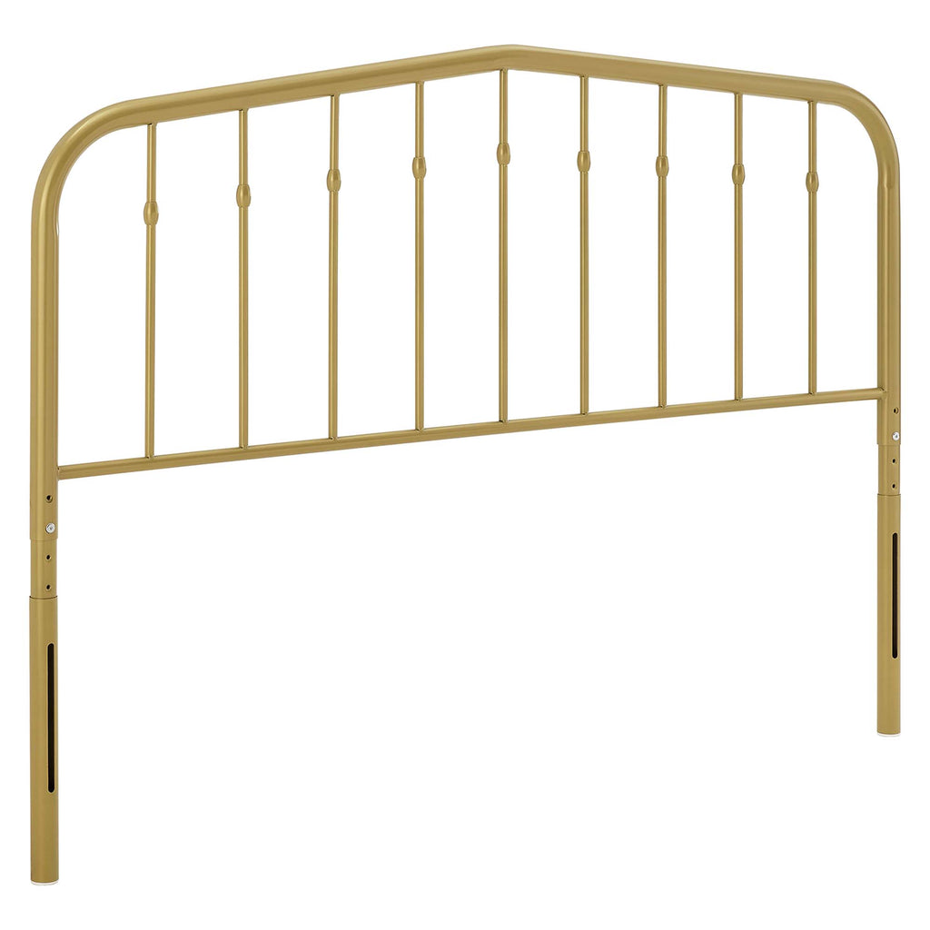 Lennon Metal Twin Headboard - Gold