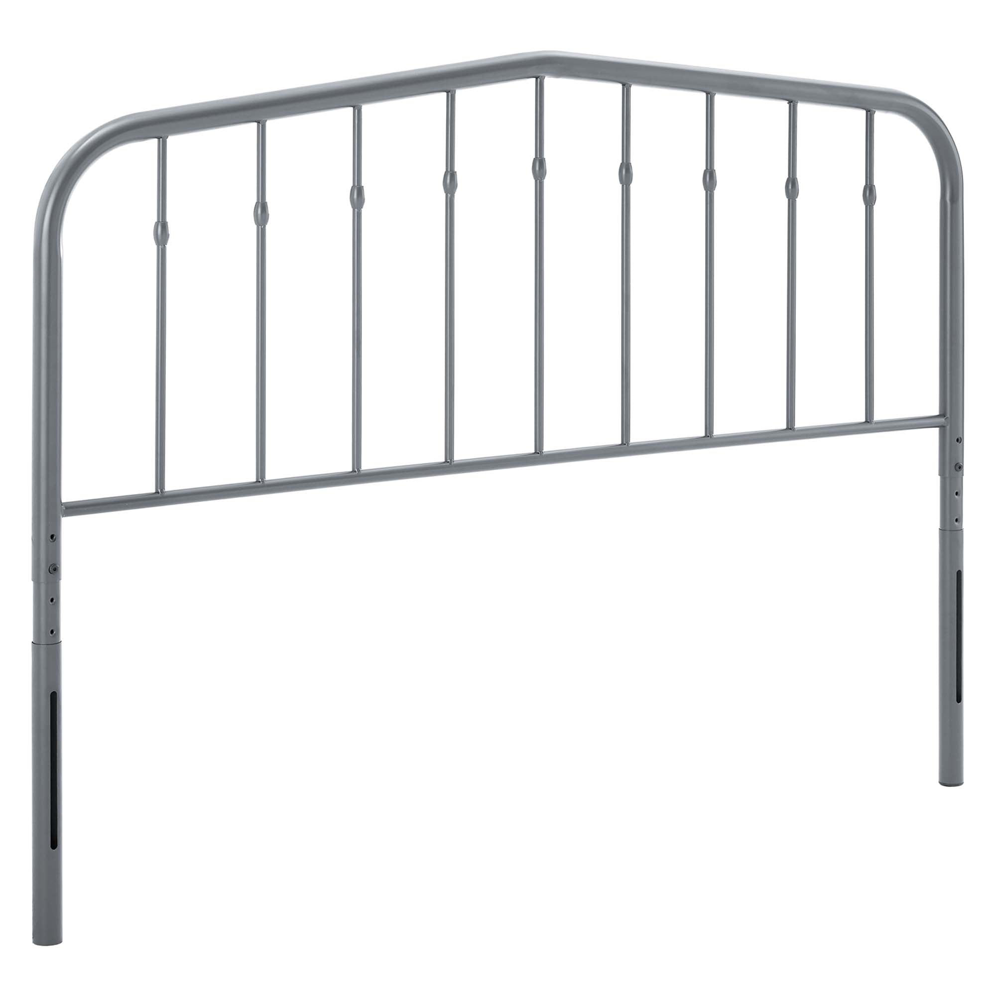 Lennon Metal Twin Headboard - Gray