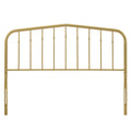 Lennon Metal Full Headboard - Gold