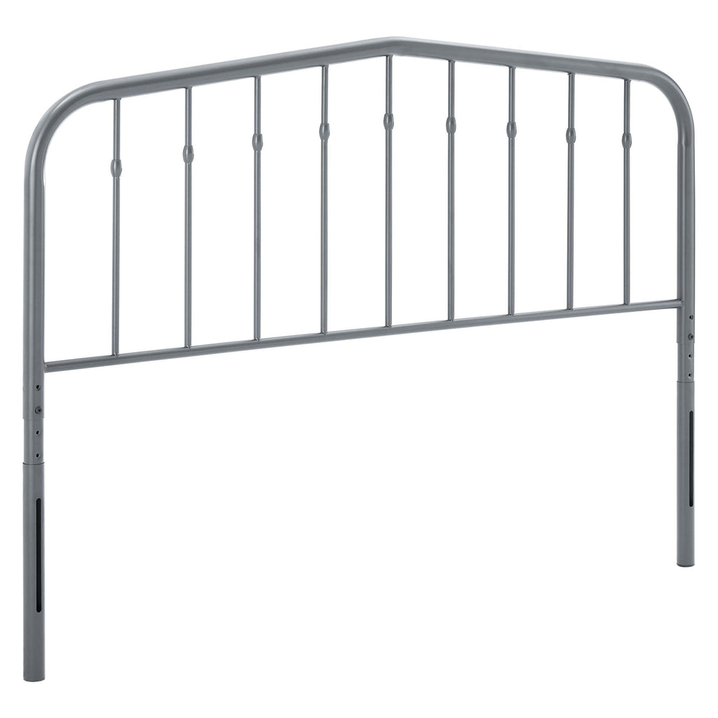 Lennon Metal Full Headboard - Gray