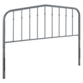 Lennon Metal Full Headboard - Gray