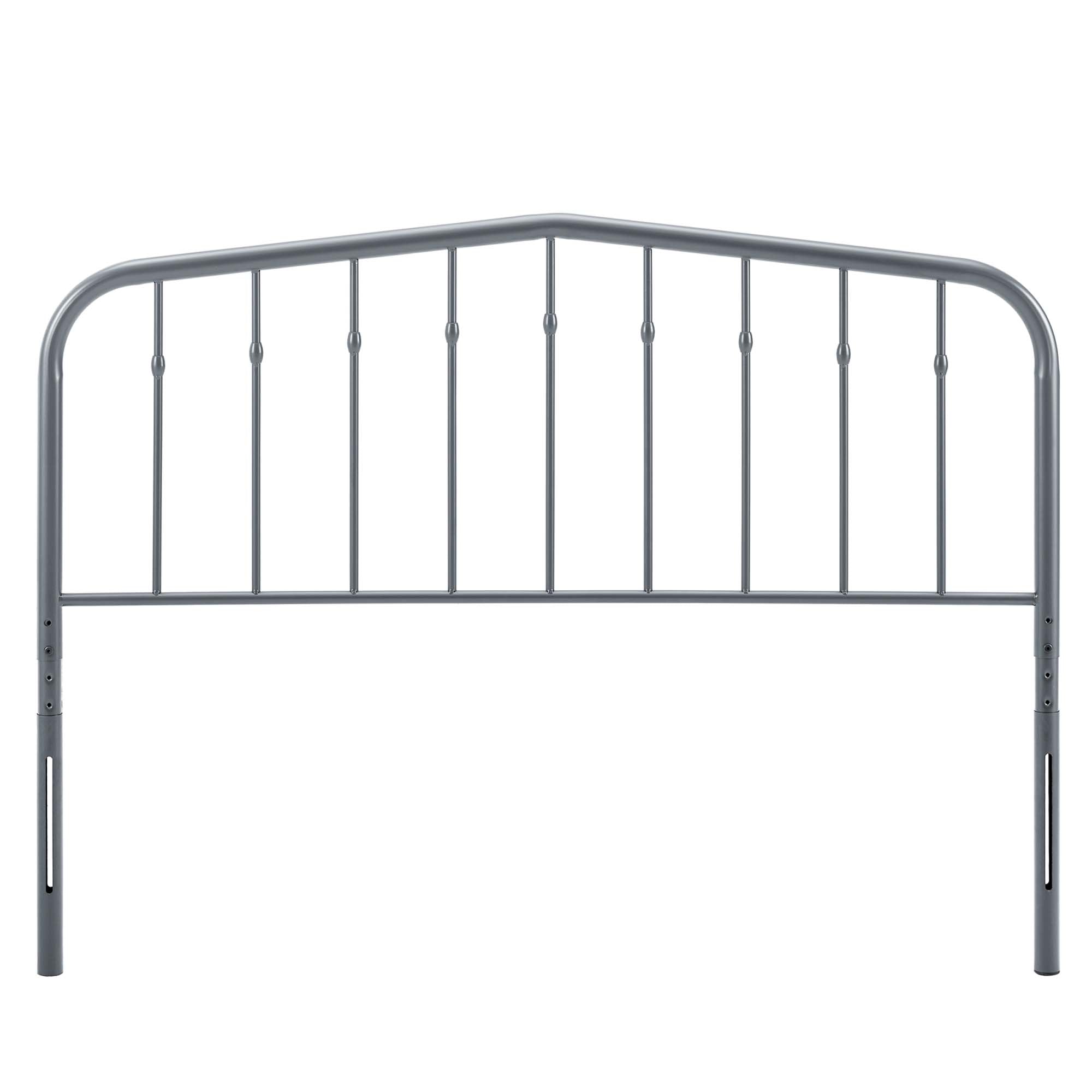 Lennon Metal Full Headboard - Gray