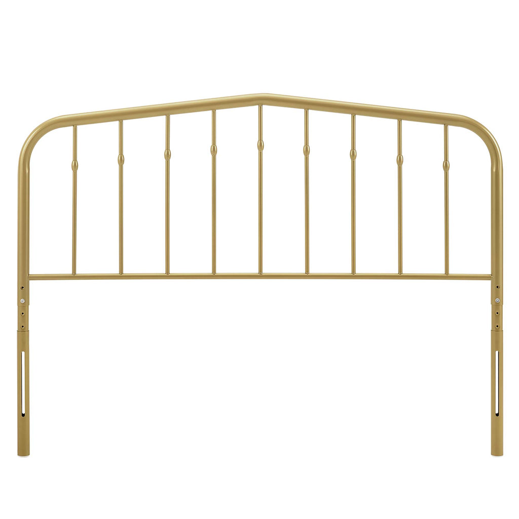 Lennon Metal Queen Headboard - Gold